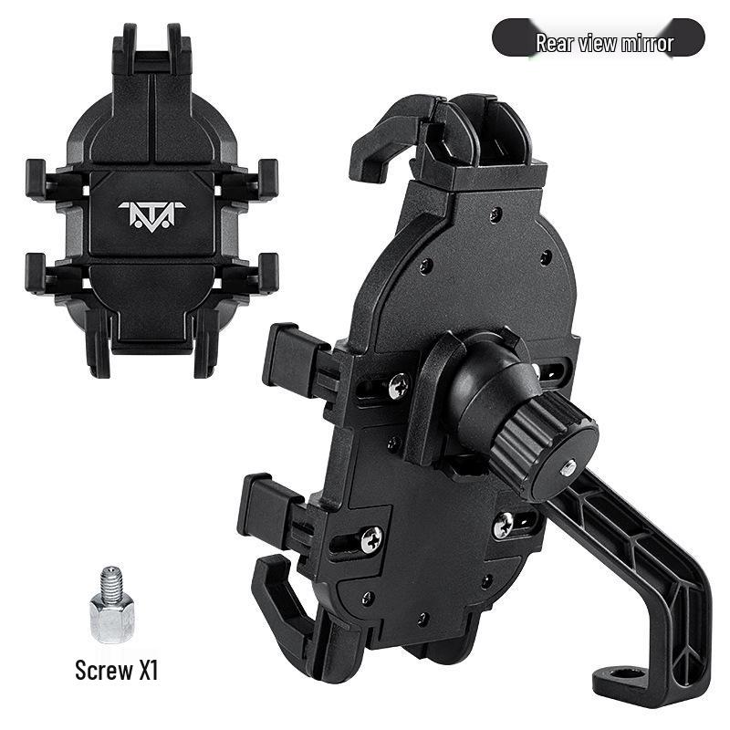 360° Rotation Shock-Absorbing Phone Holder for Bikes & Electric Vehicles
