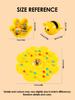Kids Bee Magnetic Bead Toys Parent Child Interactive Board Game Fun Toys for Boys Girls Party Bee Hooking Toys Christmas Gifts