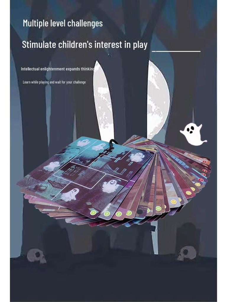 Ghost Catcher: Educational Desktop Game for Kids - Interactive Parent-Child Puzzle and Thinking Toy