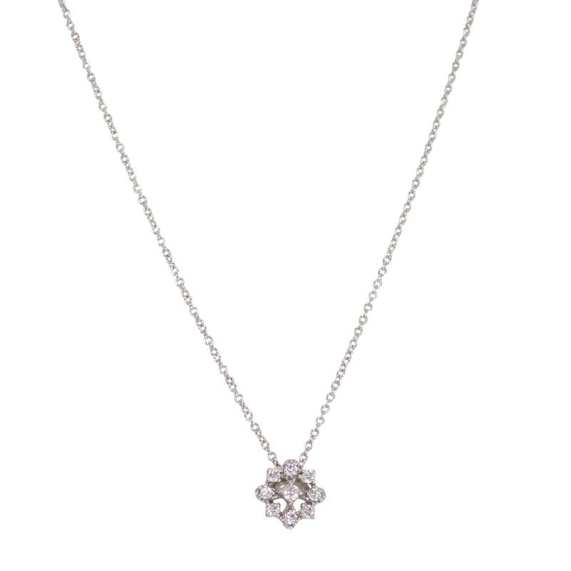 Ponte Vecchio  GL2121N001WDM9H Necklace Pt850Platinum Women