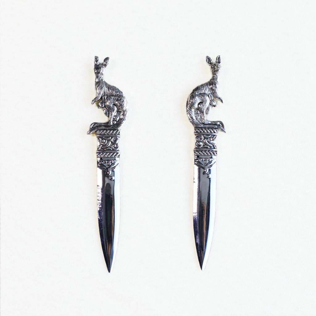 Zinc Alloy Retro Metal Letter Opener, European-American Style, In Stock