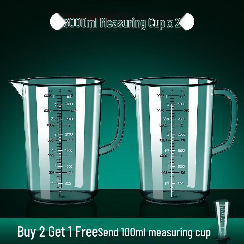 Yipan Food Grade High Borosilicate Glass Measuring Cup