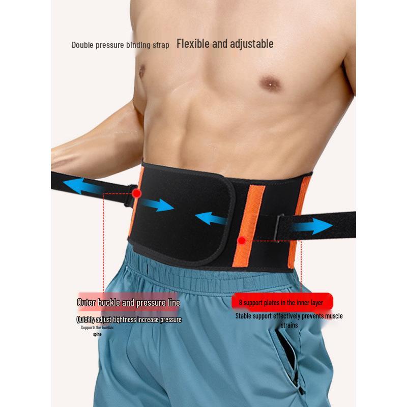 Men's Weightlifting Belt: Professional Squat and Deadlift Lumbar Support