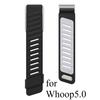 Compatible For Whoop 4.0/Whoop 5.0/Mg Sportflex Wrist Band Soft-Touch Silicone Waterproof And Sweatproof Replacement Band