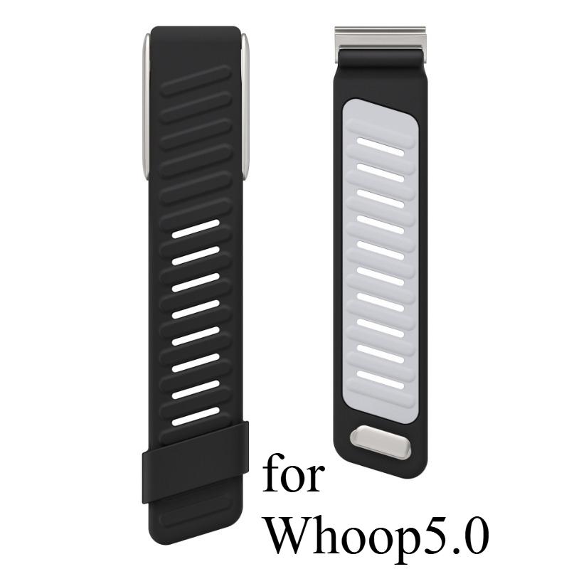 Compatible For Whoop 4.0/Whoop 5.0/Mg Sportflex Wrist Band Soft-Touch Silicone Waterproof And Sweatproof Replacement Band