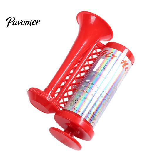 Long-lasting Sound Horn Hand Pump Air for Sports Games, Cheering Noise Maker Hard PP Material Stadium, Portable Push Speaker Soccer Fan Party Handheld