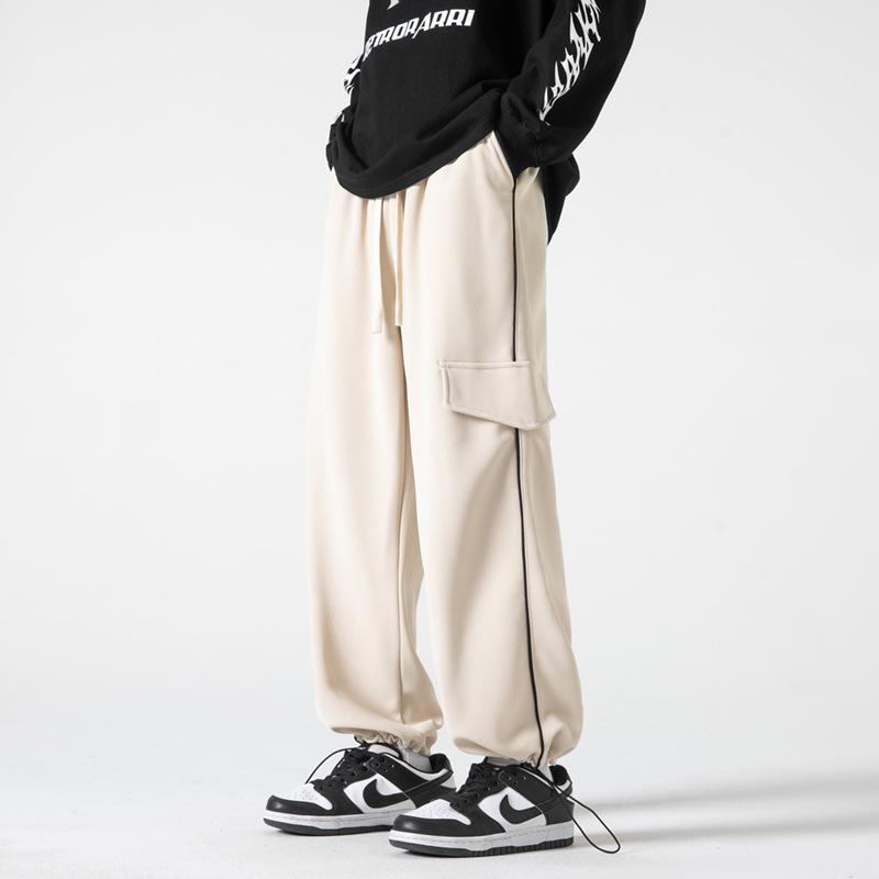 Pants Men's Spring and Autumn New Mountain Outdoor Youth Casual Men's Wide Leg Pants Loose Versatile Trousers