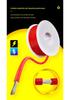 6 Rolls 6 Colors Special Soft Silicone High-Temperature Resistant Wire, 30-16AWG for Model Aircraft