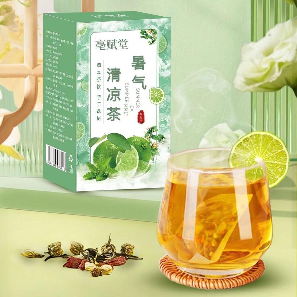 Cool Summer Lemon Tea Refreshing Health Drink for Hot Days