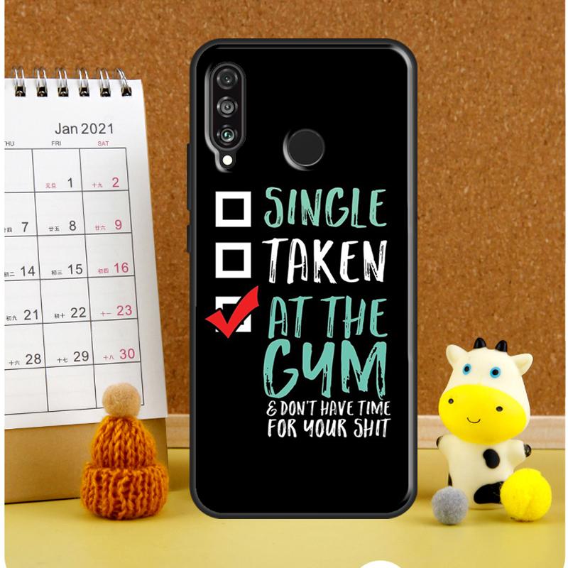 Bodybuilding Gym Fitness Quotes For Huawei Nova 3i 7i 8i 11i 12i 9 10 SE Y60 Y61 Y70 Y72 Y73 Y90 Y91 P20 P30 P40 Lite Case