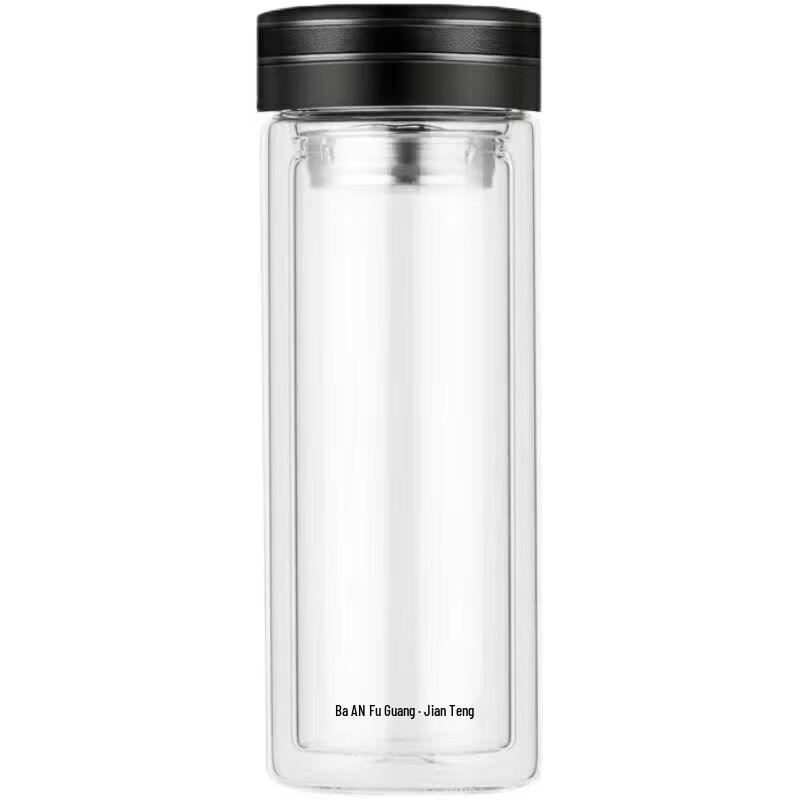 FUGUANG Business Double-Layer Glass Tea Infuser Bottle