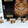 Large XXL Forest Cat Wooden Puzzle | Puzzle Gift For Adults
