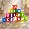 Magnetic Number Letter Blocks Educational Toy For Kids With Metal Box Storage