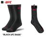[OddSocks] Crew Socks UFC LOGO Men's 22285UFCMC BLACK FR
