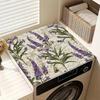 Versatile Floral Dish Drying Mat Soft, Non-Slip & Super Absorbent | Perfect for Coffee Machines, Pets & Countertop Decor