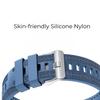Měkký silikonový nylonový pletený řemínek pro Honor Watch 5 Náhradní náramek Prodyšný náramek pro honor watch5 Příslušenství k pásku