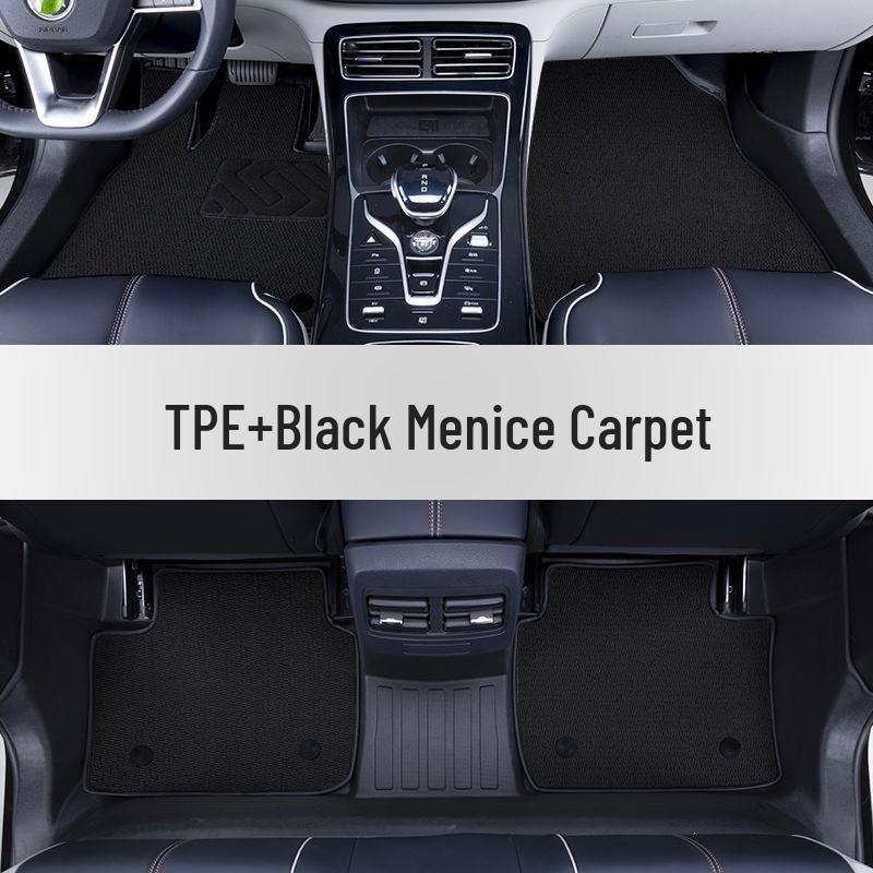 Compatible Toyota Floor Mats: Full Coverage TPE Mats for 24 Corolla & RAV4 Models