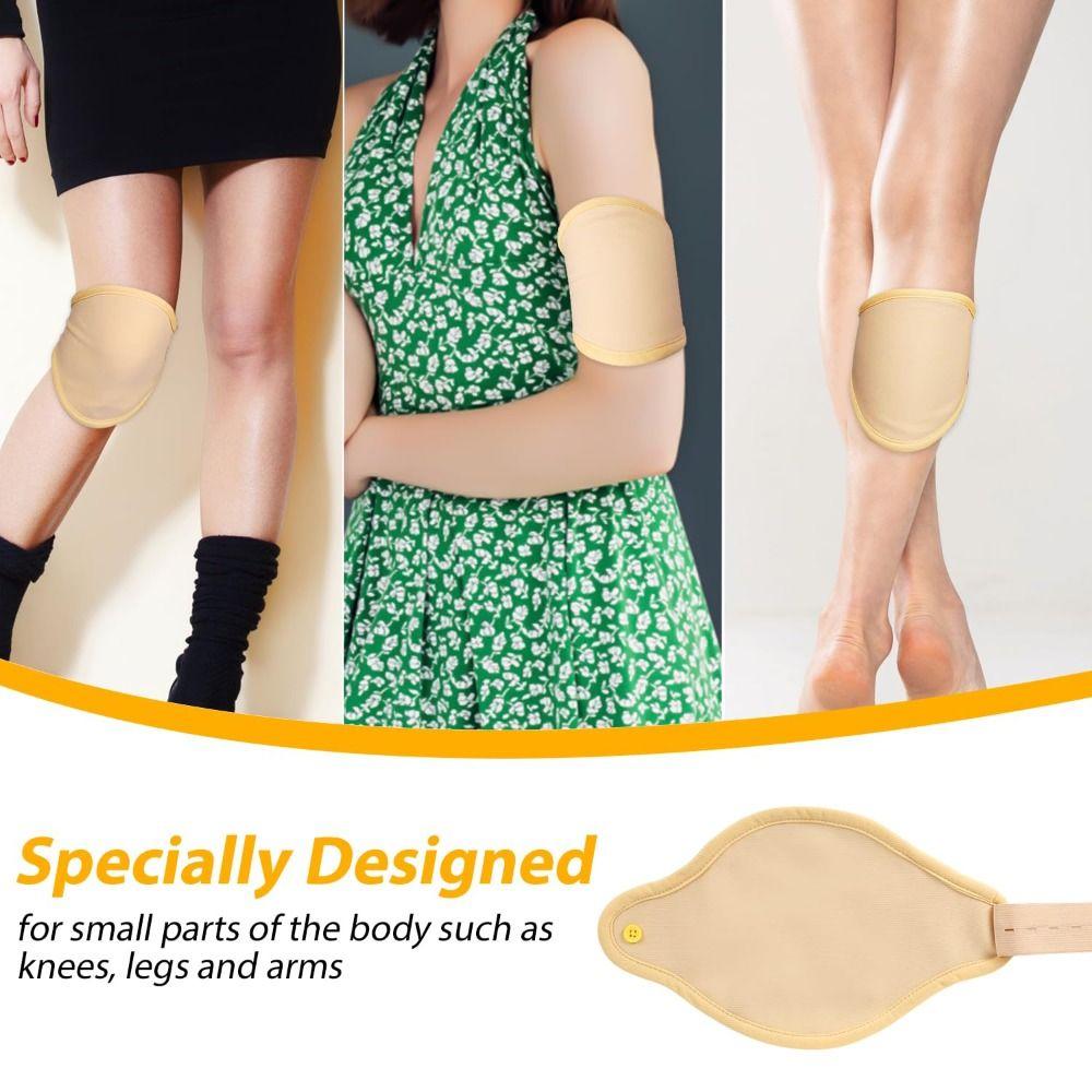 Adjustable Castor Oil Compress Pads Reusable Knee Bag New Castor Oil Pack Wrap