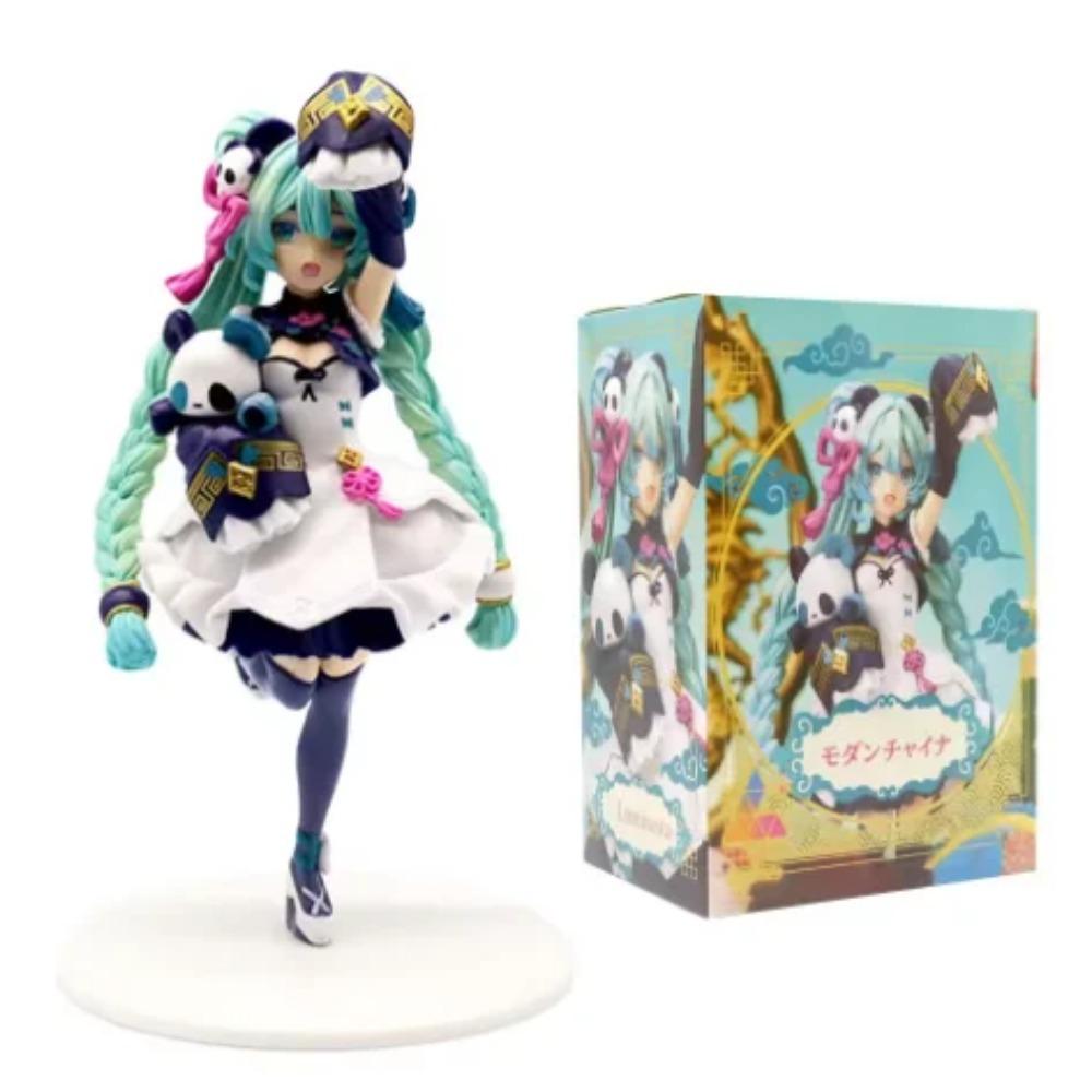 In Stock Animation Anime  Hatsune Miku Handmade Devil Hatsune Miku Cat Ear Hatsune Miku Cute Handmade PVC Model Decorations