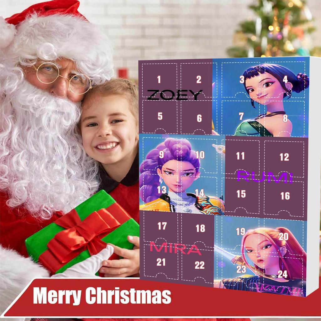 Arrival Calendar Includes 24 Christmas Decorations. Arrival Calendar Christmas Countdown