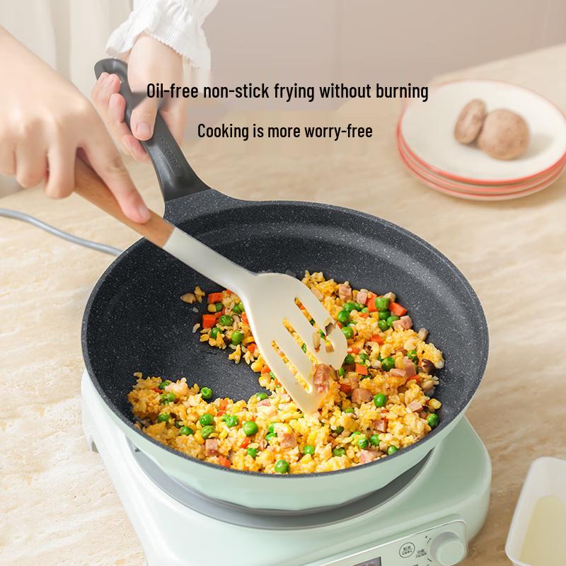 Buydeem 32cm Non-Stick Stir-Fry Wok