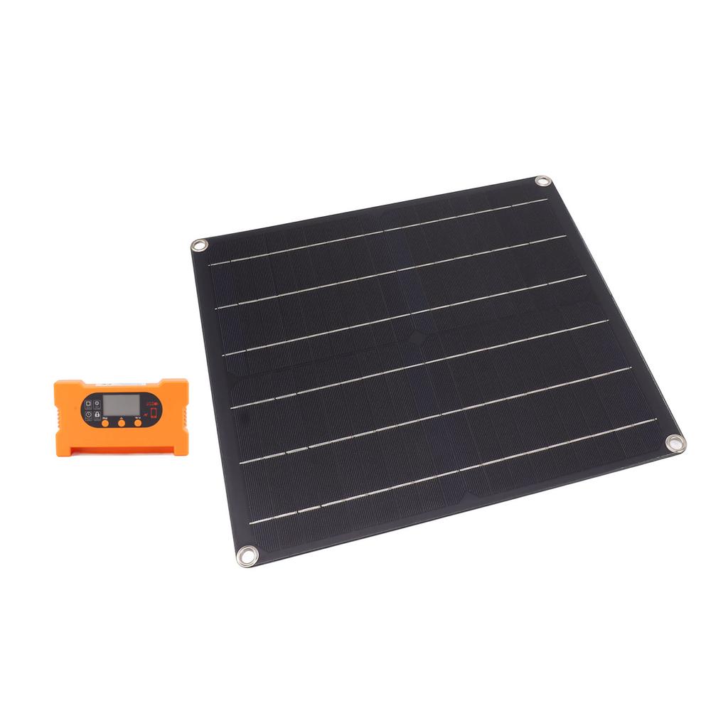 18V 25W Monocrystalline Solar Panel Kit Battery Free Direct Drive IP70 Solar Panel with 100A Fast