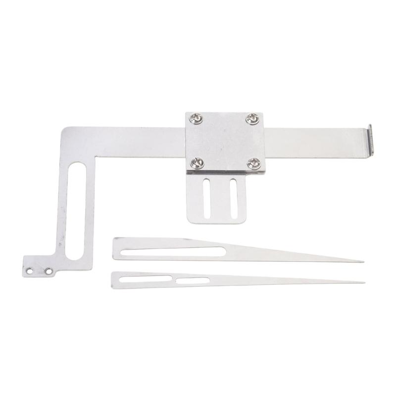 Multipurpose Metal Beveler Tool Fabric Cutting Guide Tool For Straight Diagonal Lines Making Apparel Crafting Tailoring