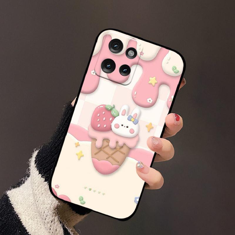 Für Motorola Edge 50 Neo Hülle Edge 50 Farbe Bemaltes TPU Silikon Weiche Handy-Rückabdeckung Für Moto S50 5G Schutz Stoßfänger Fundas