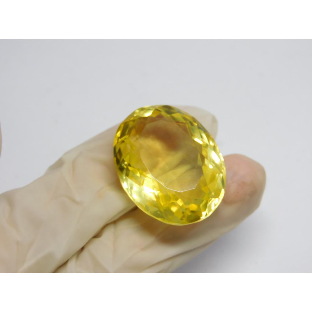 Natural Oval Cut Yellow Citrine 57.20 Ct Beautiful Loose Gemstone