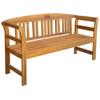 Patio Benches Garden Bench 157 Cm Solid Acacia Wood