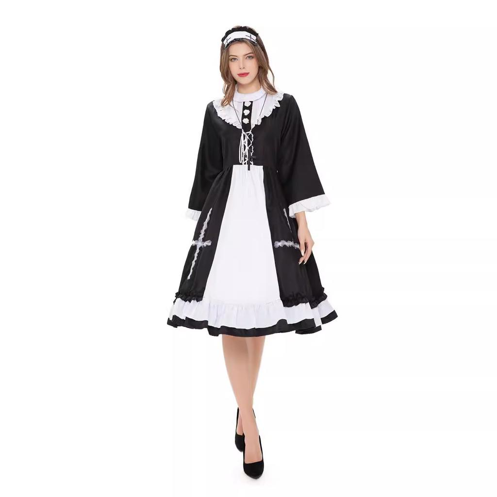 Maid Performance Costume Anime Character Performance Costume Japanese Catwoman Uniform Apron Maid Costume