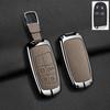 Housse Porte-Clés en Alliage de Zinc Automatique Adaptée Pour Jeep Grand Cherokee Wk2 Kl Wrangler Jk Jl Mp Patriot Renegade Commander Compass 4 5 Boutons Porte-Clés