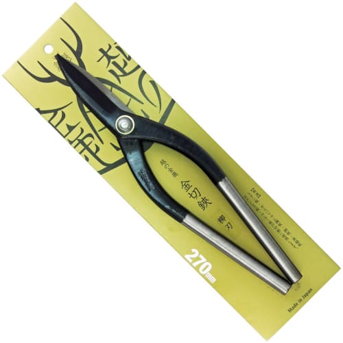 Echigo Golden Deer Metal Cutting Scissors, Yanagiba Blade, 270mm, 139