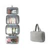 Portable Hanging Dry Wet Separation Toiletry Bag