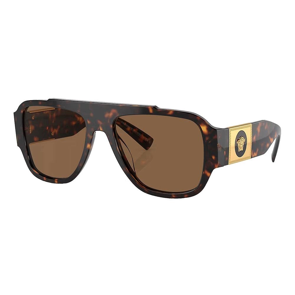 

Versace VE 4436U 108 73 57 мм Солнцезащитные очки-подушка унисекс Гавана