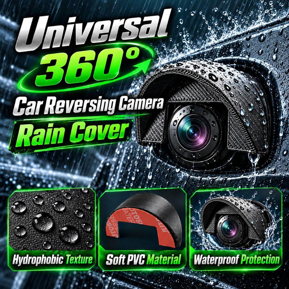Universal Car Reversing Camera Rain Cover Waterproof Car Dashcam Rain Guard Car Exterior Camera