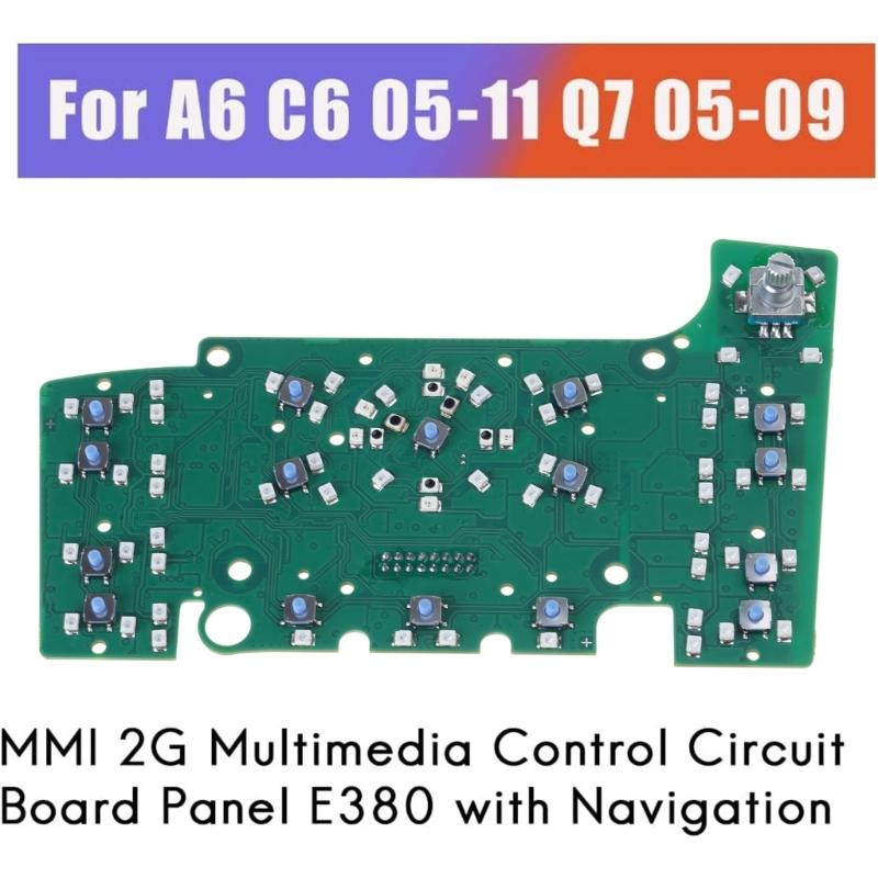 4L0919610 Multimedia Interface Control Panel Circuit Board 4F1919611 Replacement Circuit Board 4F1919600Q