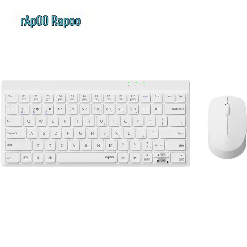 

Rapoo 8000GT 80-Key Wireless Bluetooth Keyboard Mouse Combo