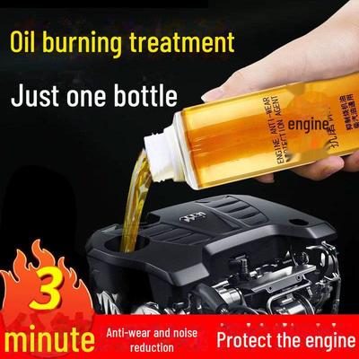 Engine Anti-Wear & Noise Reduction Additive - Anti-Vibration, Anti-Rust, Burning Treatment for Automotive Engine Oil