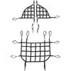 RT-TCZ Cargo Net, 3 Set Mesh Cargo Roof Net for Jeep Wrangler JK JKU 2007-2018 4 Door (Black)