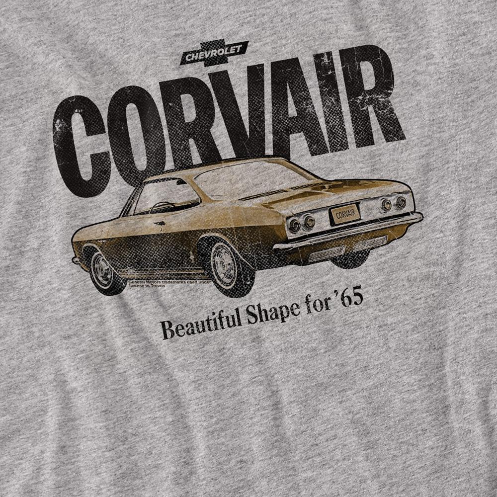 Chevrolet Unisex Adult Retro Corvair Heather Long-Sleeved T-Shirt