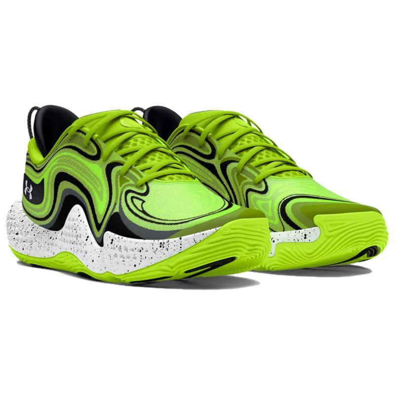 Under Armour Spawn 6 'Green White Black' Sneakers 3027263300