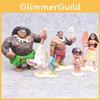 Faszinierende Moana 6-teiliges Actionfiguren-Set Puppen Ideal zum Spielen und Dekorieren
