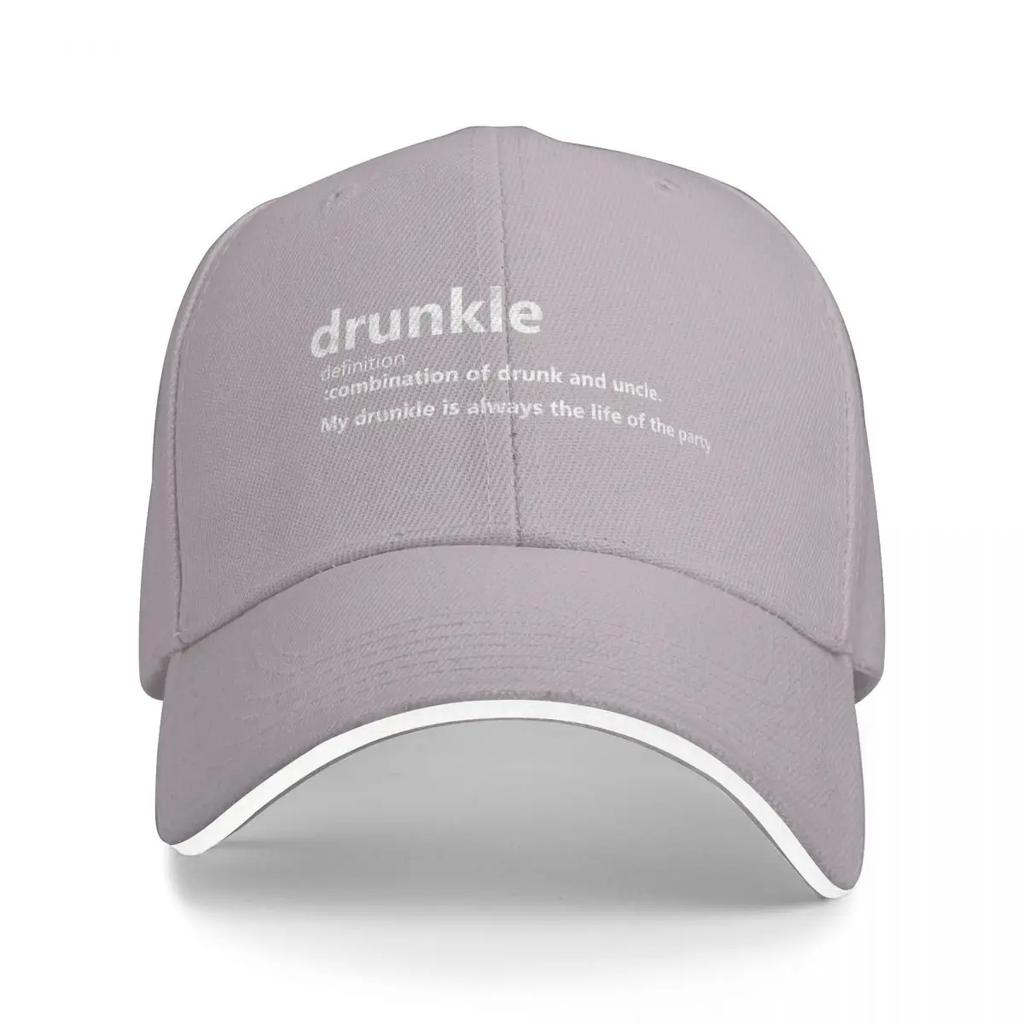Drunkle Drunk Uncle Definition Drinking Dysfunctional Family Fun Baseball Cap Unique Hats Snapback Cap Men Luxury Brand Women's