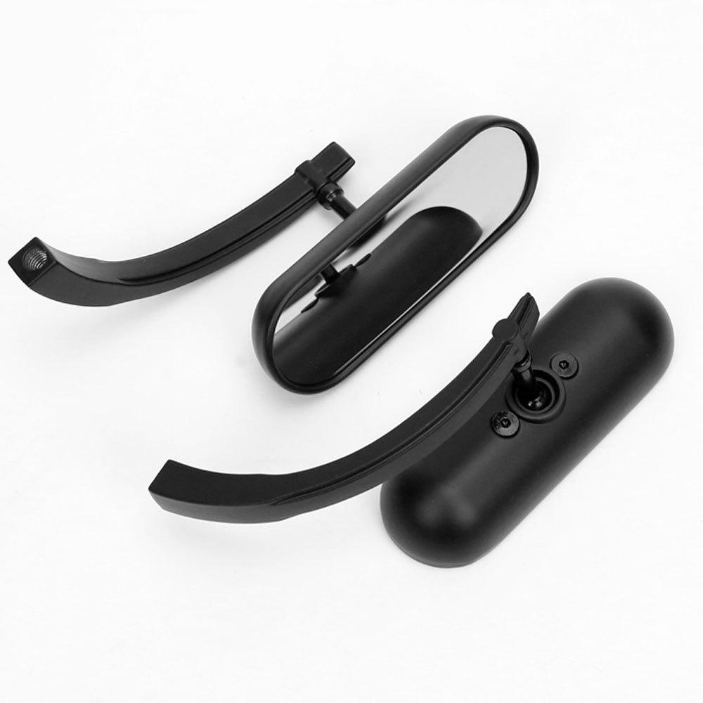 

Retro Black Aluminum Rearview Mirror for Harley Motorcycle Modifications чёрный