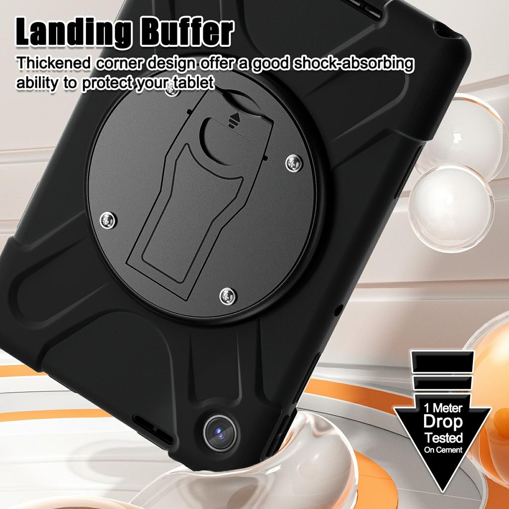 For Lenovo Tab 10.1 (2025) TB311XU/Zhaoyang K10C Case Kickstand PC+Silicone Tablet Cover