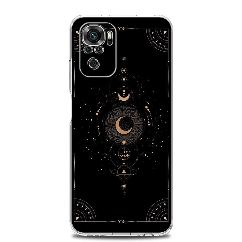 Phone Case For Xiaomi Redmi Note 14 13 12 4G 9S 9 10 11 Pro Plus 5G 14C 13C 12C 10C 9A TPU Cover Starlit sky planet space art