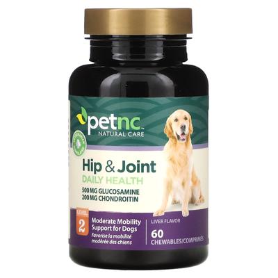 Pet Natural Care, Pelvis & Joints, Level, Liver Flavor, 60 Chewable Candies
