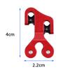 Splitter Bowstring Slider Composite Bowstring Divider Aluminum Alloy Archery Cable Slide