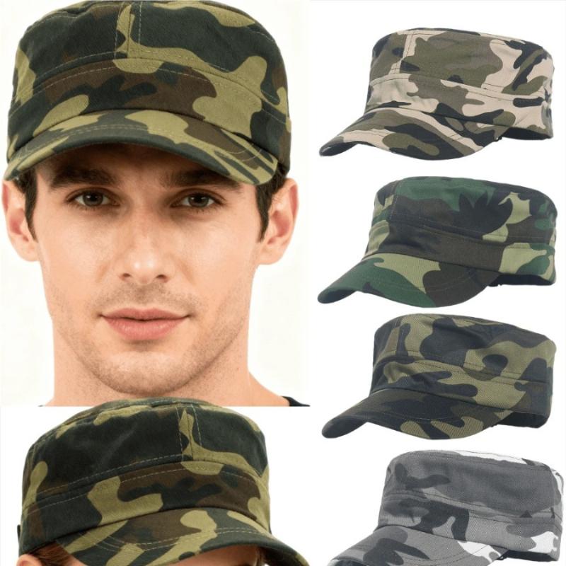 1pc Unisex Camouflage Newsboy Cap,Adjustable Head Circumference Baseball Cap,Outdoor Baseball Cap,Suitable for Daily Use,Travel
